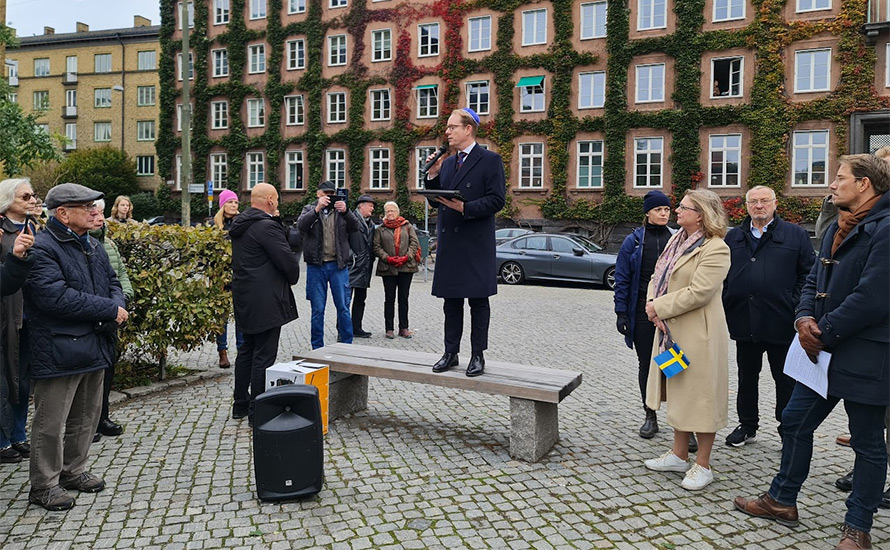 Utrikesministerns tal vid manifestation mot antisemitism och islamism i Malmö