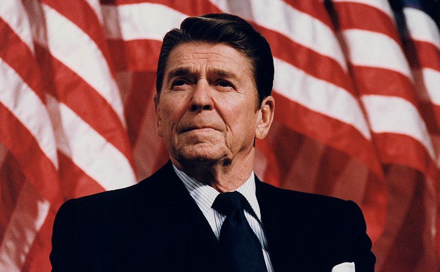 Ur arkivet: Reagan var allt som inte Clinton var